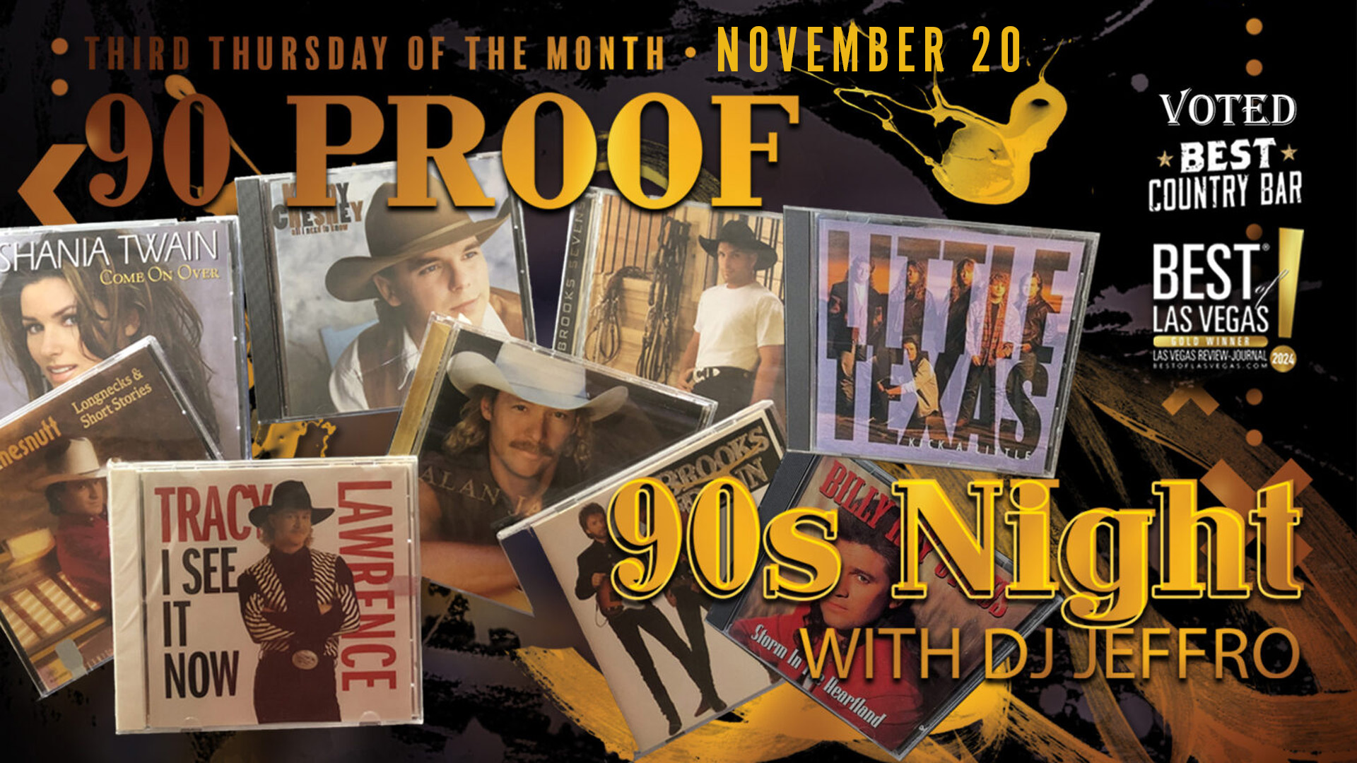 November 90s Country Night at Stoney's North Forty
